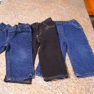 Three Pairs 18M Jeans